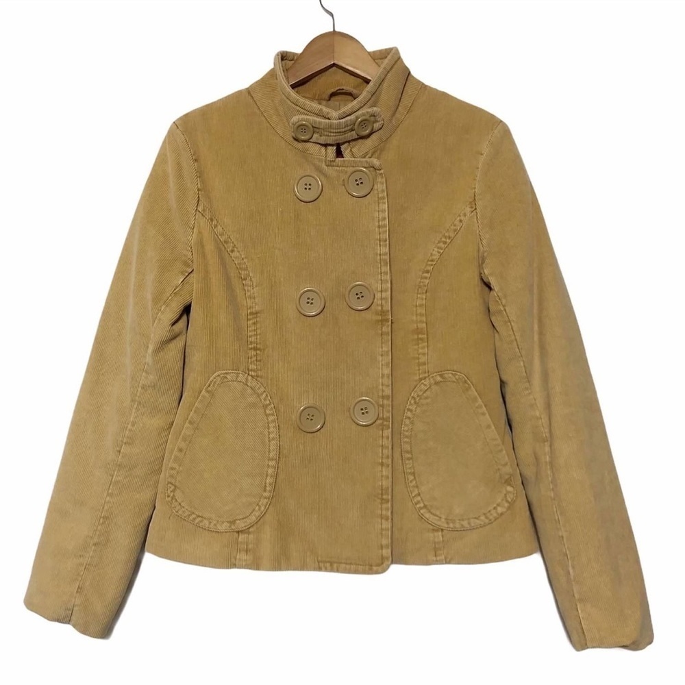 Y2K Corduroy Peacoat